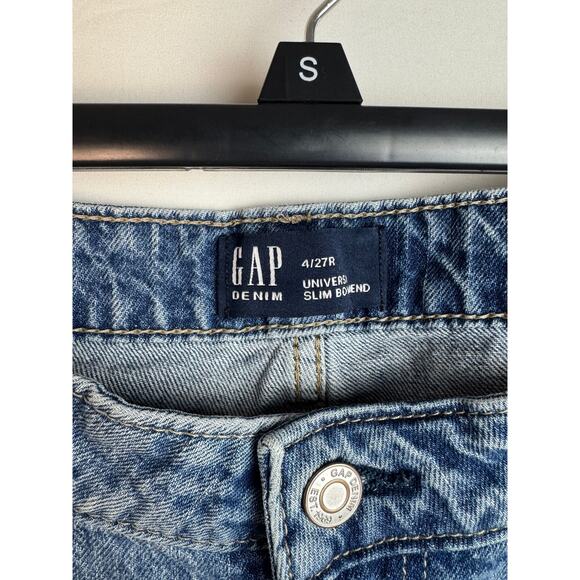 GAP Denim Universal Slim Jeans – Women’s Size 4 / 27 Regular - Picture 2 of 8